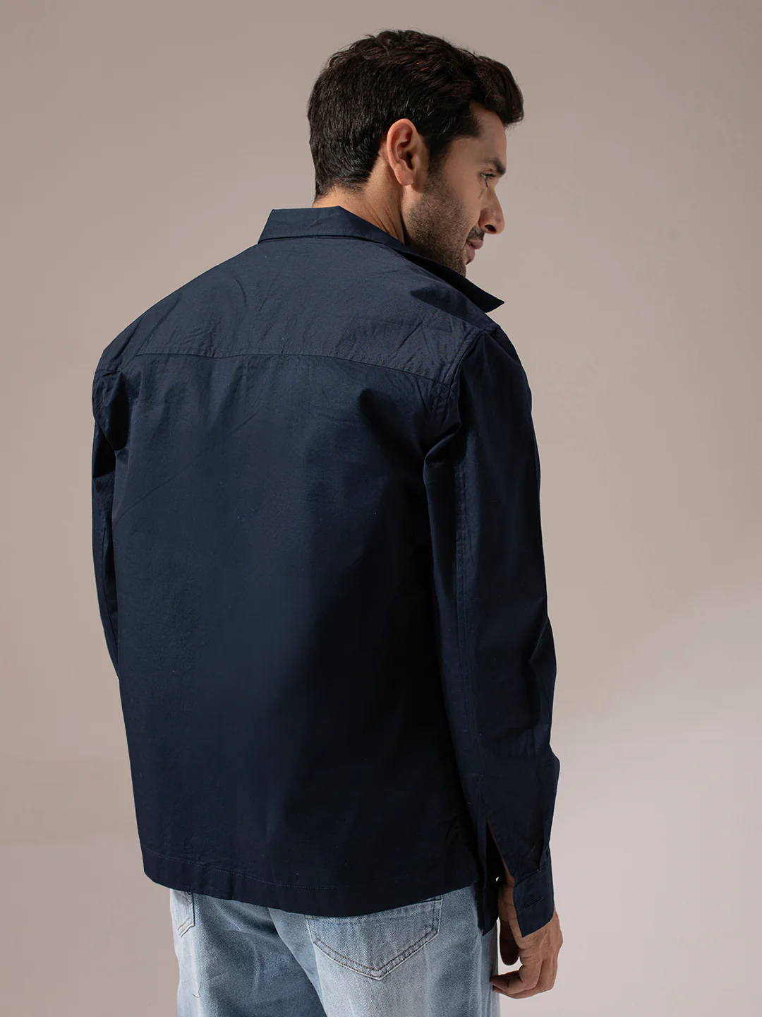 Blue Utility Box Fit Shacket - Image 5