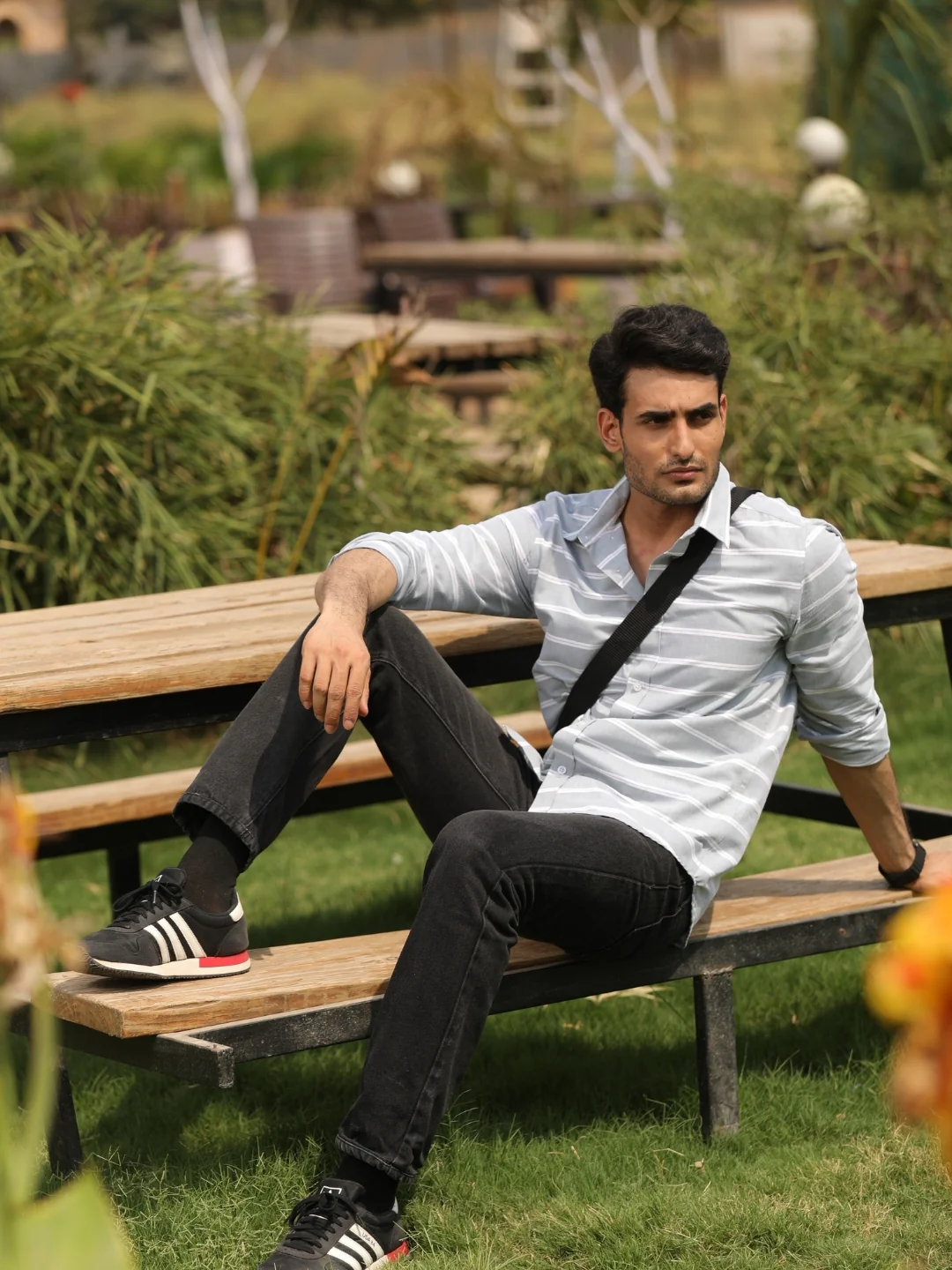 Mint Green Horizontal Stripes shirt - Image 5